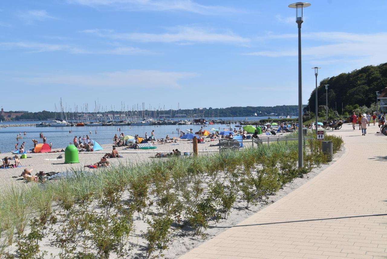 Fewo1846 Strandresidenz Wassersleben - Muschelnest - Stilvolles Studioapartment Mit Balkon Harrislee Kültér fotó